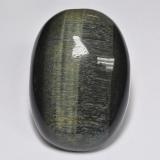 thumb image of 34.4ct Oval Cabochon Multicolor Tiger's Eye (ID: 517250)