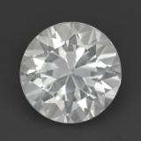 thumb image of 4.3ct Corte Diamante Blanco Topacio (ID: 571489)