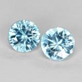 thumb image of 0.5ct Diamond-Cut Baby Blue Zircon (ID: 557231)