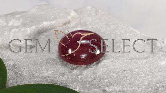 14.49ct Natural Red Ruby, Oval Cut, 14.9x12.8 mm